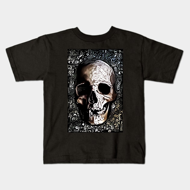 Skull Kids T-Shirt by Donkeh23